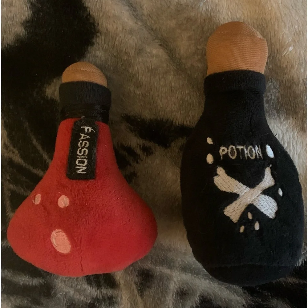 Potion bottles cat toys